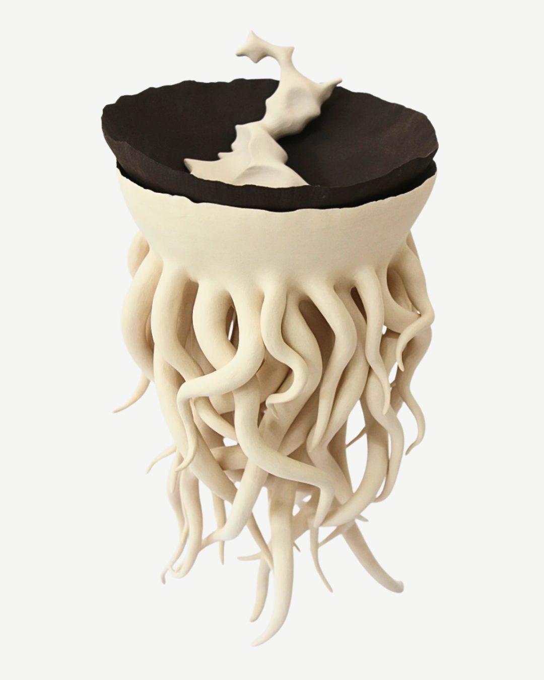 eda ilbeyci,İçebakış 3, 20 x 20 x 31 cm., 2025, Stoneware