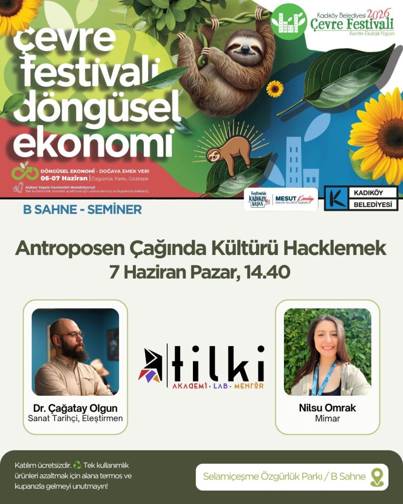 Kadıköy Belediyesi 10. Çevre Festivali - TİLKİ SANAT AFİŞİ